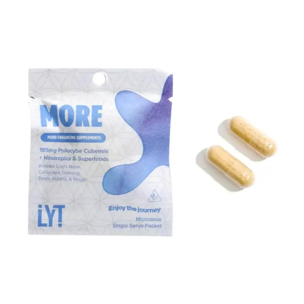 Magic Mushrooms - Single Packet MORE Capsules